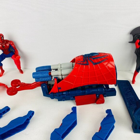 Hasbro Nickelodeon Spiderman Origins Gatling Wrist Dart Blaster & Other Spidey - Picture 4 of 9